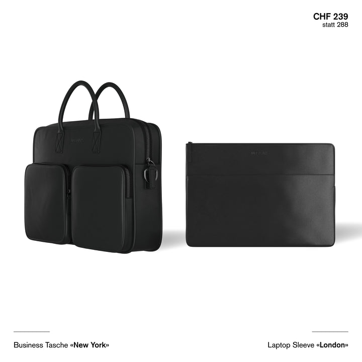 Business Bundle (Business Tasche & Laptop Sleeve)