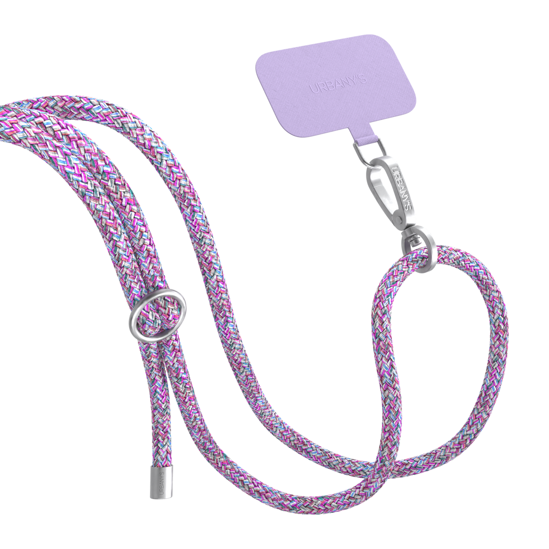 Universal Phone Necklace «Lollipop» (rose-purple)