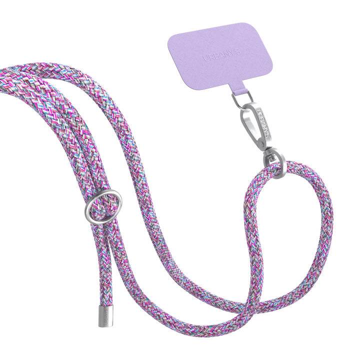 Universal Phone Necklace «Lollipop» (rose-purple)