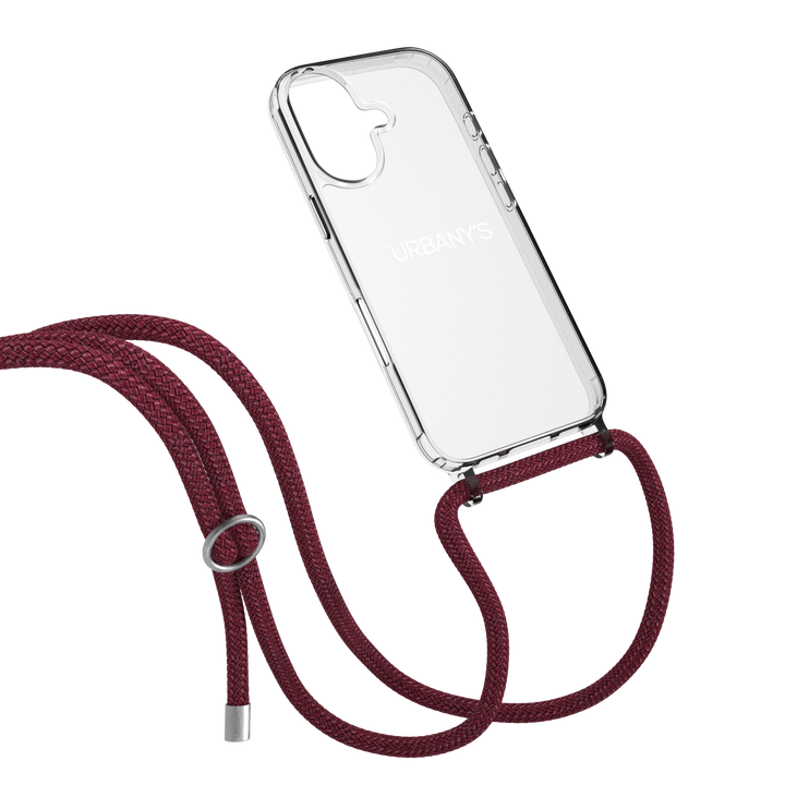Phone Necklace «Red Wine»
