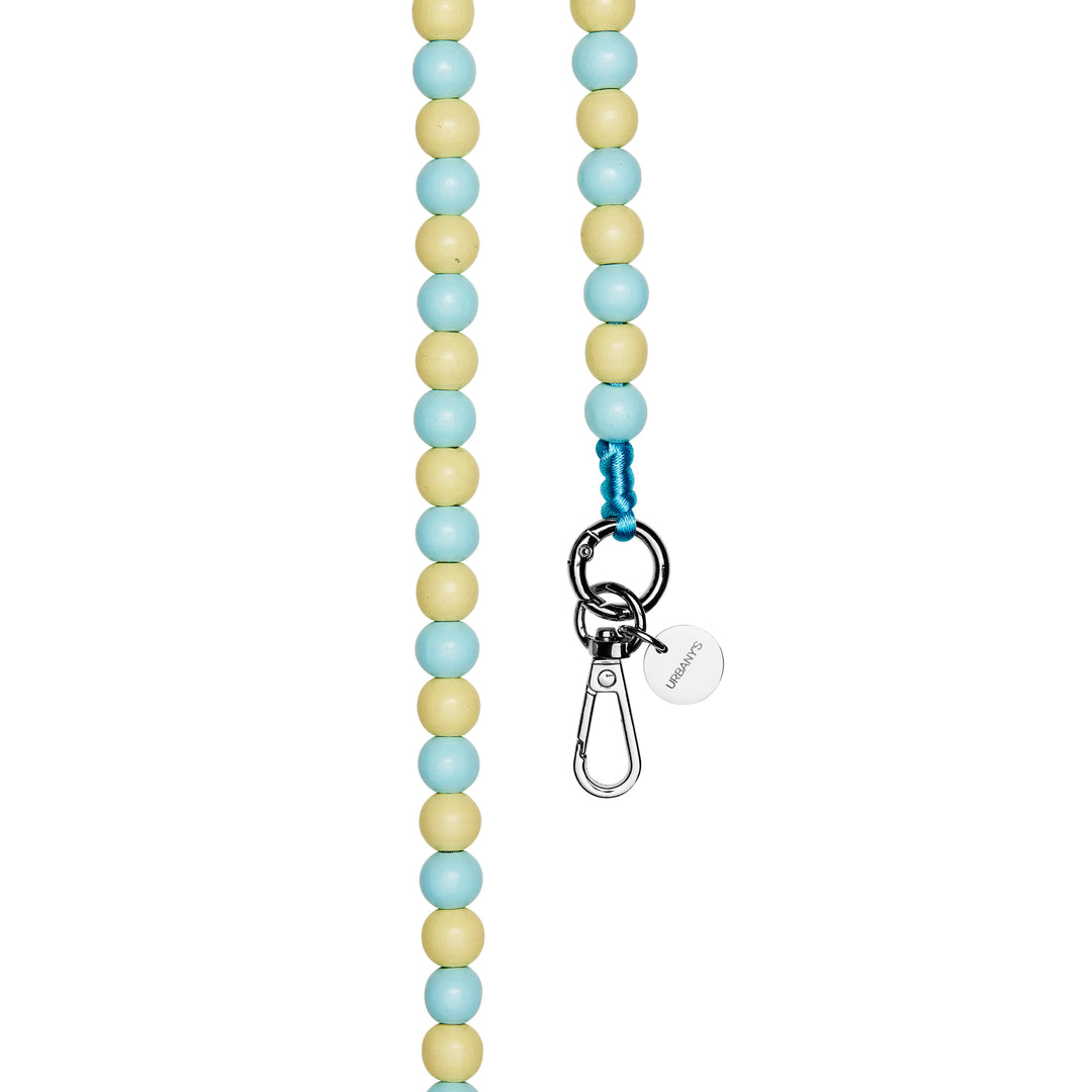 Sangle de téléphone «Brooklyn» (bleu clair-beige | universelle)