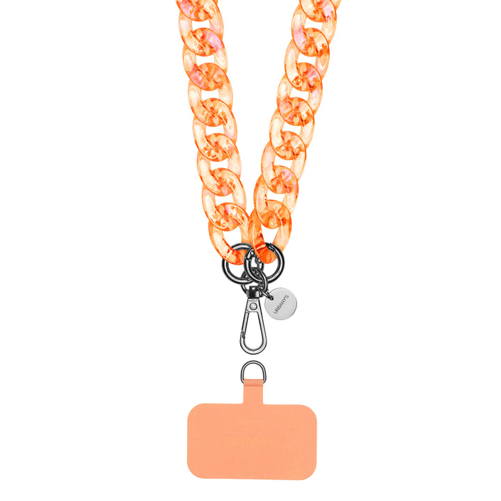Sangle de téléphone «Murano» (orange | universelle)