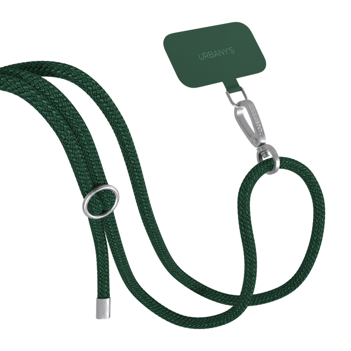 Universal Phone Necklace «Deep Forest» (green)