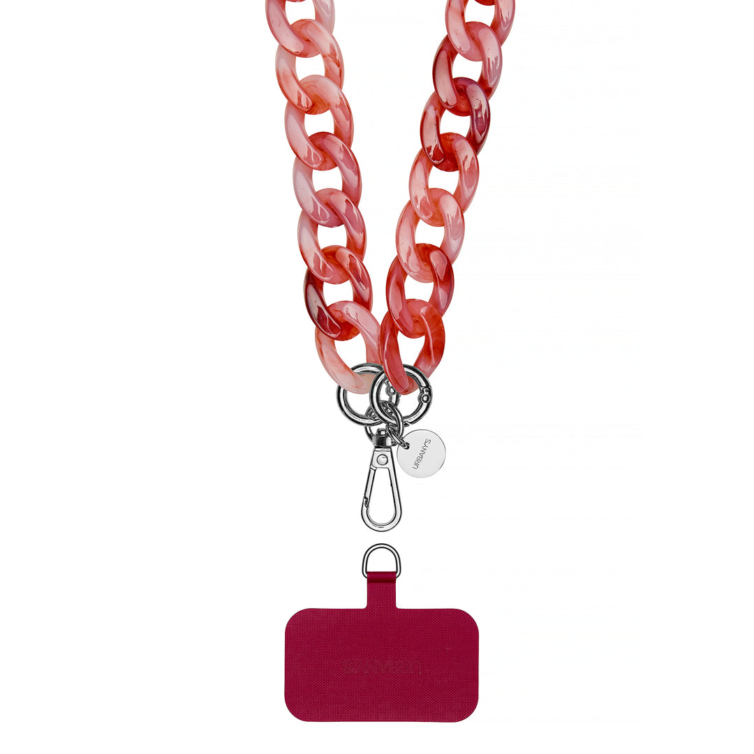 Phone Strap «Carrara» (red | universal)