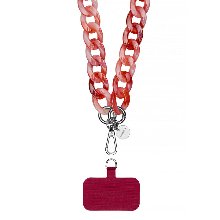 Phone Strap «Carrara» (red | universal)