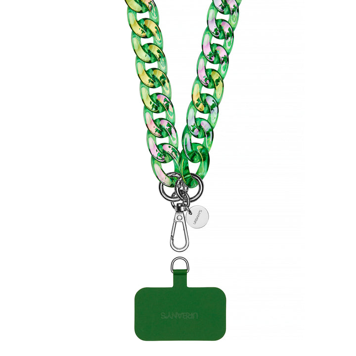 Phone Strap «Murano» (green | universal)