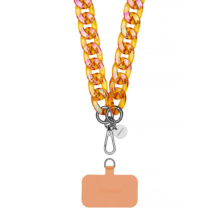 Phone Strap «Murano» (orange | universal)