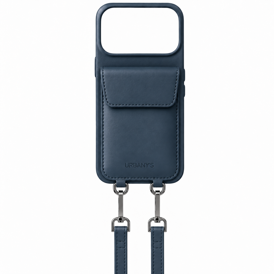Phone Necklace+ «Deep Sea» (dark blue)