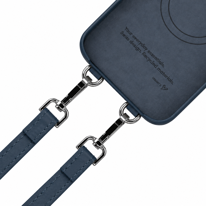 Phone Necklace+ «Deep Sea» (dark blue)