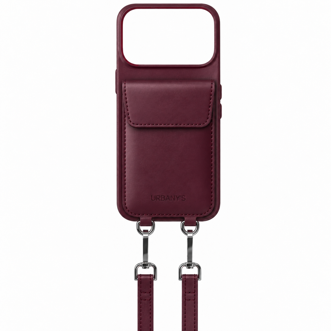 Handykette+ «Red Wine» (bordeauxrot)