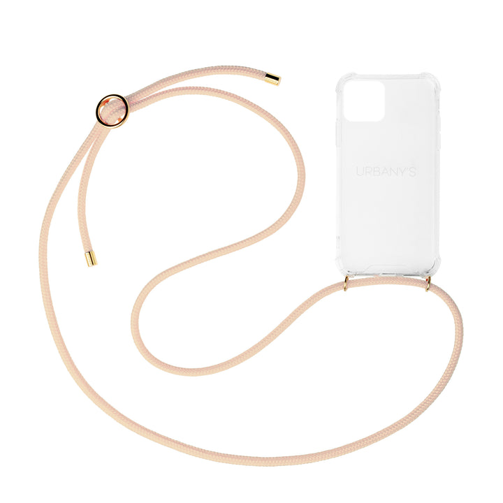 Handykette «Golden Desert» (transparent | sand)
